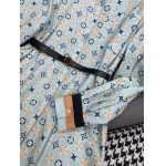 Louis Vuitton-24SS初秋新作ラペルワンピース