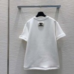シャネル2024ラウンドネック半袖