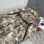 Dior 25Ss プリントアニマル柄長袖ラペルシャツ