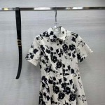 春夏新作シャネル コットン 半袖 ワンピース 新作入荷専売店!