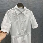 早春夏ヴァレンティノウーステッドコットンウエストドレス