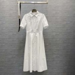 早春夏ヴァレンティノウーステッドコットンウエストドレス