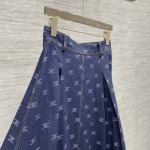 2024 春夏セリーヌデニムハーフスカート
