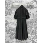 24 秋冬新作 半袖デニムワンピース