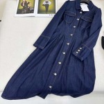 dior レディークリスチャン ディオール24Ss---デニムドレス