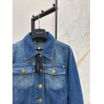 Versaceスーツデニムスーツスモールショート