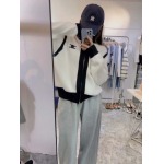 Celine パンダカラーブロックカーディガン コート