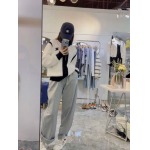 Celine パンダカラーブロックカーディガン コート