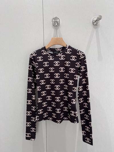 chanel 新作長袖Tシャツ