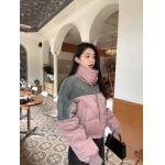 miumiu デニムスプライシングダウンジャケット