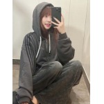 2025年2月3日早春adidas ファスナー付きのパーカー can 工場