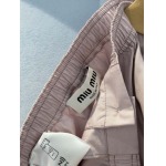 2025年2月4日新作MiuMiu ブラウスのハーフスカートcan 工場