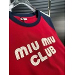 2025年2月9日新品miumiu 半袖 Tシャツcan 工場