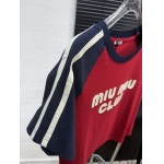 2025年2月9日新品miumiu 半袖 Tシャツcan 工場