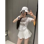2025年2月9日新品 miumiu 半袖 Tシャツcan 工場