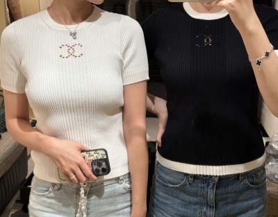 2025年2月9日新品入荷chanel ニットの半袖can ...