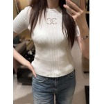 2025年2月9日新品入荷chanel ニットの半袖can 工場
