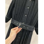 2025年2月9日新品入荷Christian Diorデニムシャツワンピースcan 工場
