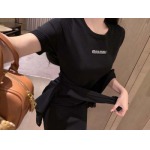 2025年2月9日新商品入荷miumiu 半袖のワンピースcan 工場