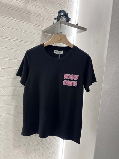 2025年2月9日新作MiuMiu 半袖 Tシャツ can ...