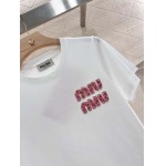 2025年2月9日新作MiuMiu半袖 Tシャツ can 工場