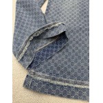 2025年2月9日新品入荷 gucci デニムのワイドパンツcan 工場