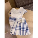2025年2月9日新品入荷BURBERRY 半袖+スカート2点can 工場