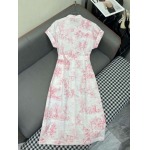 2025年2月9日新品入荷Dior 詰め襟のワンピースcan 工場