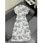 2025年2月9日新品入荷Dior 詰め襟のワンピースcan 工場