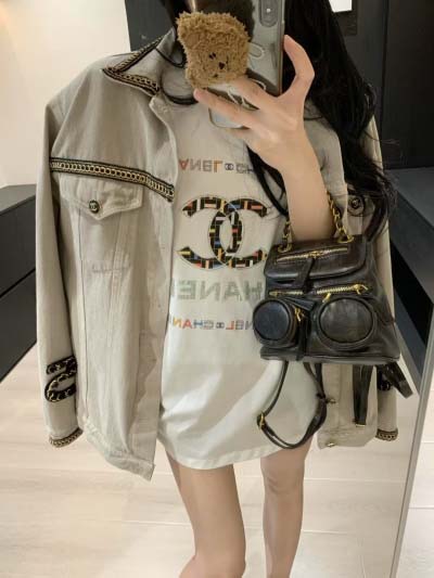2025年2月9日新品入荷chanel 半袖Tシャツ+チェー...