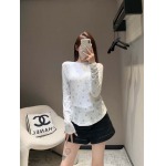 chanel丸首の長袖アンダーシャツ2025年2月9日新品入荷can 工場