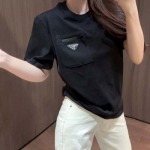 2025年2月9日新品入荷prada 半袖Tシャツ can 工場