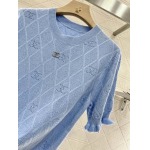 2025年2月12日の新作Chanel Knit Short Sleeve  kele 工場