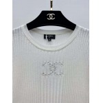 2025年2月12日新作Chanel Knit Short Sleeve  kele 工場