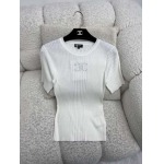 2025年2月12日新作Chanel Knit Short Sleeve  kele 工場