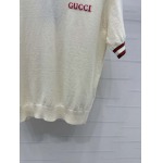 2025年2月12日新作Gucci Knit Short Sleeve  kele 工場