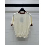 2025年2月12日新作Gucci Knit Short Sleeve  kele 工場