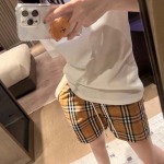 2025年2月14日新品のバーバリー新作ポロシャツ+ショートパンツのセットcan 工場