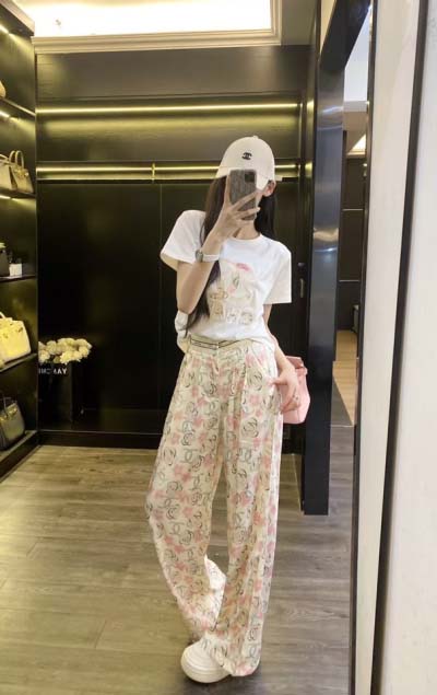 2025年2月14日新作chanel パンツ+Tシャツ ca...