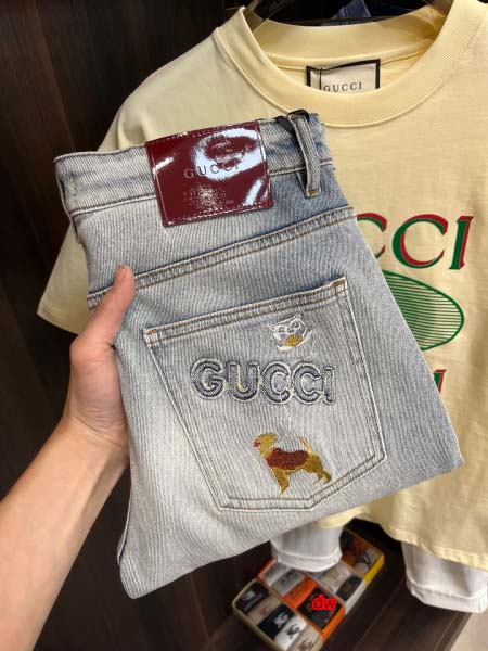 2025年2月27日高品質新品GucciジーパンDW工場