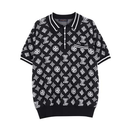 2025年3月1日春夏高品質新品LOUIS VUITTONニット半袖 tシャツDW工場