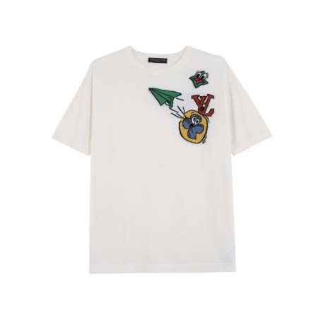 2025年3月1日春夏高品質新品LOUIS VUITTONニット半袖 tシャツDW工場