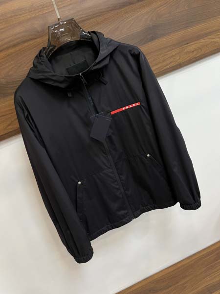 2025年3月3日春秋用高品質新品Pradaジャケットliangp工場