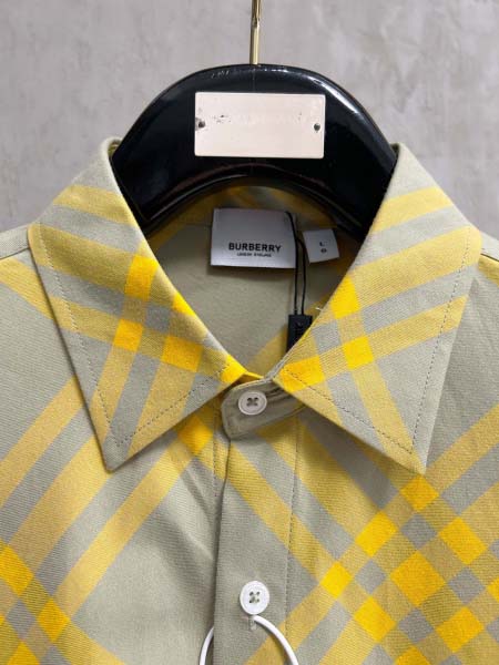2025年3月3日春秋用高品質新品BURBERRYシャツliangp工場