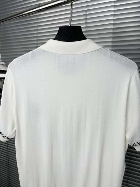 2025年3月5日春秋高品質新品Louis Vuittonニットの半袖Tシャツchenxin工場