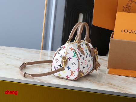 2025年3月16日 ルイヴィトン新品 M58953 M46234 M46222 Speedy Bandoulière 20   Monogram   x   Toron  20.5 x 13.5 x 12.0