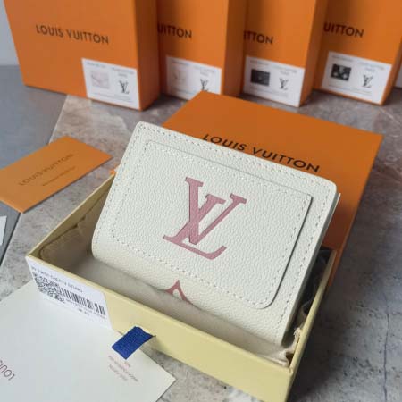 2025年3月17日新品財布M81927 Louis Vuitton Monogram Unplant“Portefeuille Claire” zy工場