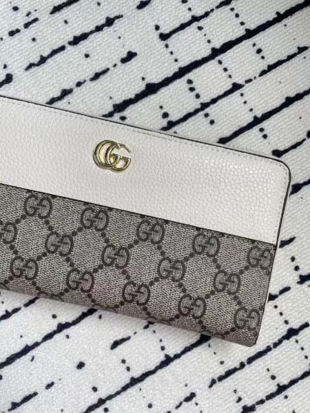 2025年3月17日新品財布GUCCI 456117  PVC 19X9.5X2.5CM     zy工場