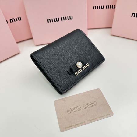 2025年3月17日新品小銭入れとカードケース財布Miumiu 5236    11.5X10X3cm zy工場