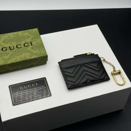 2025年3月17日新品財布  Gucci  627064 10x 7.5x 1cm   zy工場
